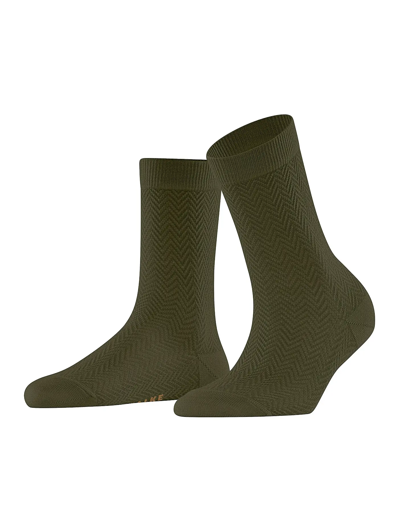 FALKE | Socken FABLE ESTATE flanell | olive